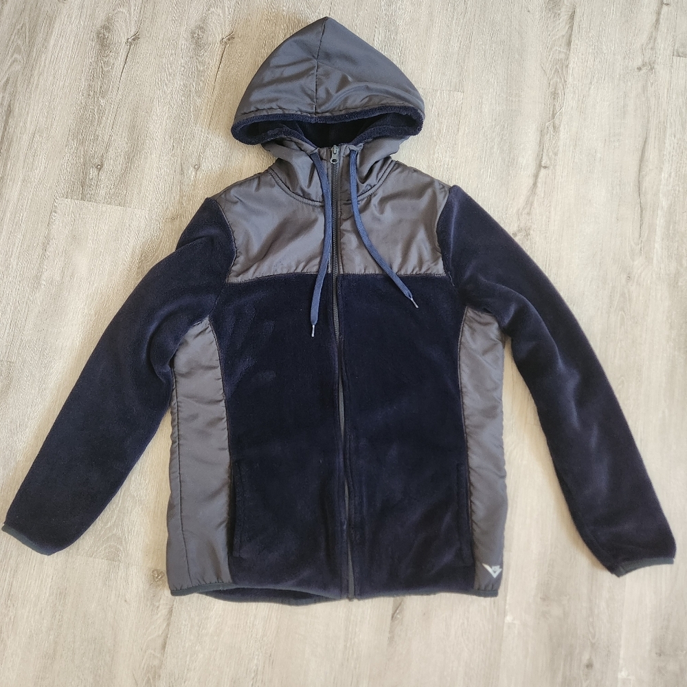 Pony Fleece Zip Up Jacket